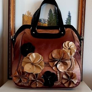LARGE FLORAL TOTE BAG